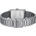 Montre CLUSE Belisenna femme cadran blanc bracelet acier gris - vue 3