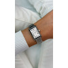 Montre CLUSE Belisenna femme cadran blanc bracelet acier gris - vue Vporté 1