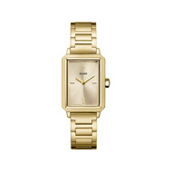 Montre CLUSE Fluette femme cadran doré bracelet acier doré