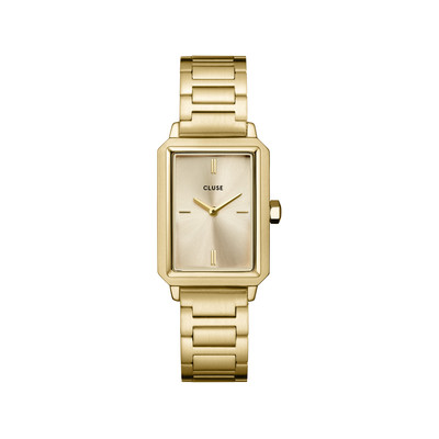 CLUSE Fluette ladies' watch gold dial gold stainless steel bracelet