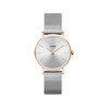 Montre CLUSE Minuit femme cadran gris bracelet acier - vue V1