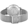 Montre CLUSE Minuit femme cadran blanc bracelet acier - vue V3
