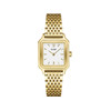 Montre CLUSE Gracieuse Petite femme cadran blanc bracelet acier doré - vue V1