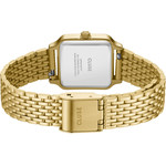 Montre CLUSE Gracieuse Petite femme cadran blanc bracelet acier doré - vue 3