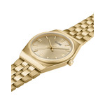 Montre CLUSE Retro 70's femme cadran doré bracelet acier doré - vue 2