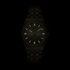 Montre CLUSE Retro 70's femme cadran doré bracelet acier doré - vue VD1