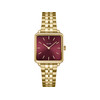 Montre CLUSE La Tétragone femme bracelet acier doré - vue V1