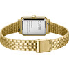 Montre CLUSE Fluette femme cadran doré bracelet acier doré - vue V3