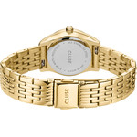 Montre CLUSE Féroce femme cadran blanc bracelet acier doré - vue 3