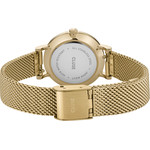 Montre CLUSE Boho Chic femme cadran blanc bracelet acier doré - vue 3