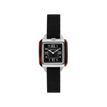 Montre BRISTON Streamliner Kennedy femme cadran noir bracelet nylon noir - vue 1
