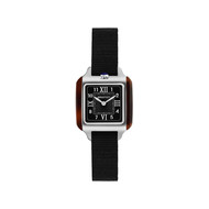 Montre BRISTON Streamliner Kennedy femme cadran noir bracelet nylon noir