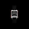 Montre BRISTON Streamliner Kennedy femme cadran noir bracelet nylon noir - vue VD1