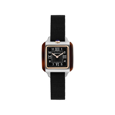 Montre BRISTON Streamliner Kennedy femme cadran noir bracelet nylon noir - vue 1