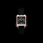 Montre BRISTON Streamliner Kennedy femme cadran noir bracelet nylon noir - vue D1