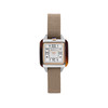 Montre BRISTON Streamliner Kennedy femme cadran blanc bracelet nylon taupe - vue V1