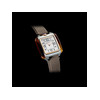 Montre BRISTON Streamliner Kennedy femme cadran blanc bracelet nylon taupe - vue V2