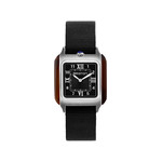 Montre BRISTON Streamliner Kennedy femme cadran noir bracelet nylon noir - vue 1