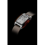 Montre BRISTON Streamliner Kennedy femme cadran blanc bracelet nylon taupe - vue D2