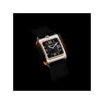 Montre BRISTON Streamliner Kennedy femme cadran noir bracelet nylon noir - vue 2