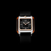 Montre BRISTON Streamliner Kennedy femme cadran noir bracelet nylon noir - vue VD1