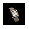Montre BRISTON Streamliner Kennedy femme cadran blanc bracelet nylon taupe - vue V2