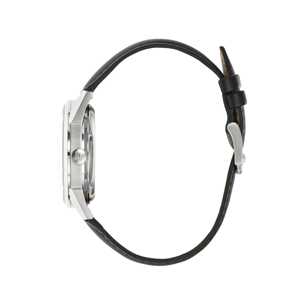 Montre LIP MANUFACTURE annapurna mixte automatique, bracelet cuir noir - vue 2