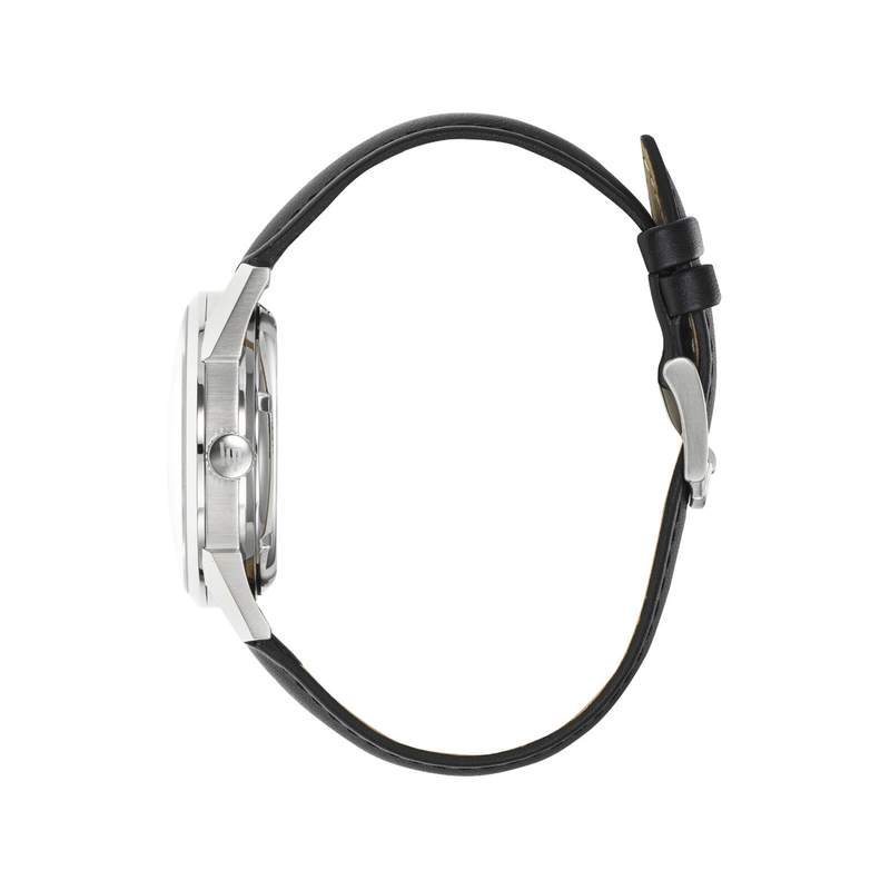 Montre LIP MANUFACTURE annapurna mixte automatique, bracelet cuir noir - vue 2