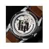 Montre LIP MANUFACTURE annapurna mixte automatique, bracelet cuir camel - vue VD4