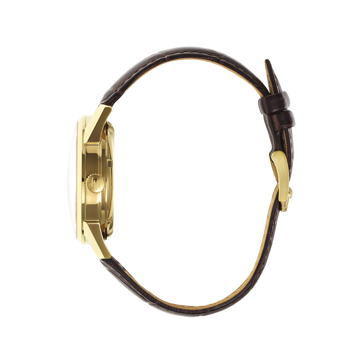 Montre LIP MANUFACTURE annapurna mixte automatique, bracelet cuir noir - vue 2