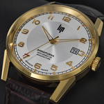 Montre LIP MANUFACTURE annapurna mixte automatique, bracelet cuir noir - vue D1