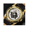 Montre LIP MANUFACTURE annapurna mixte automatique, bracelet cuir noir - vue VD4