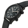 Montre LIP MANUFACTURE type 14 homme automatique, bracelet cuir noir - vue VD2