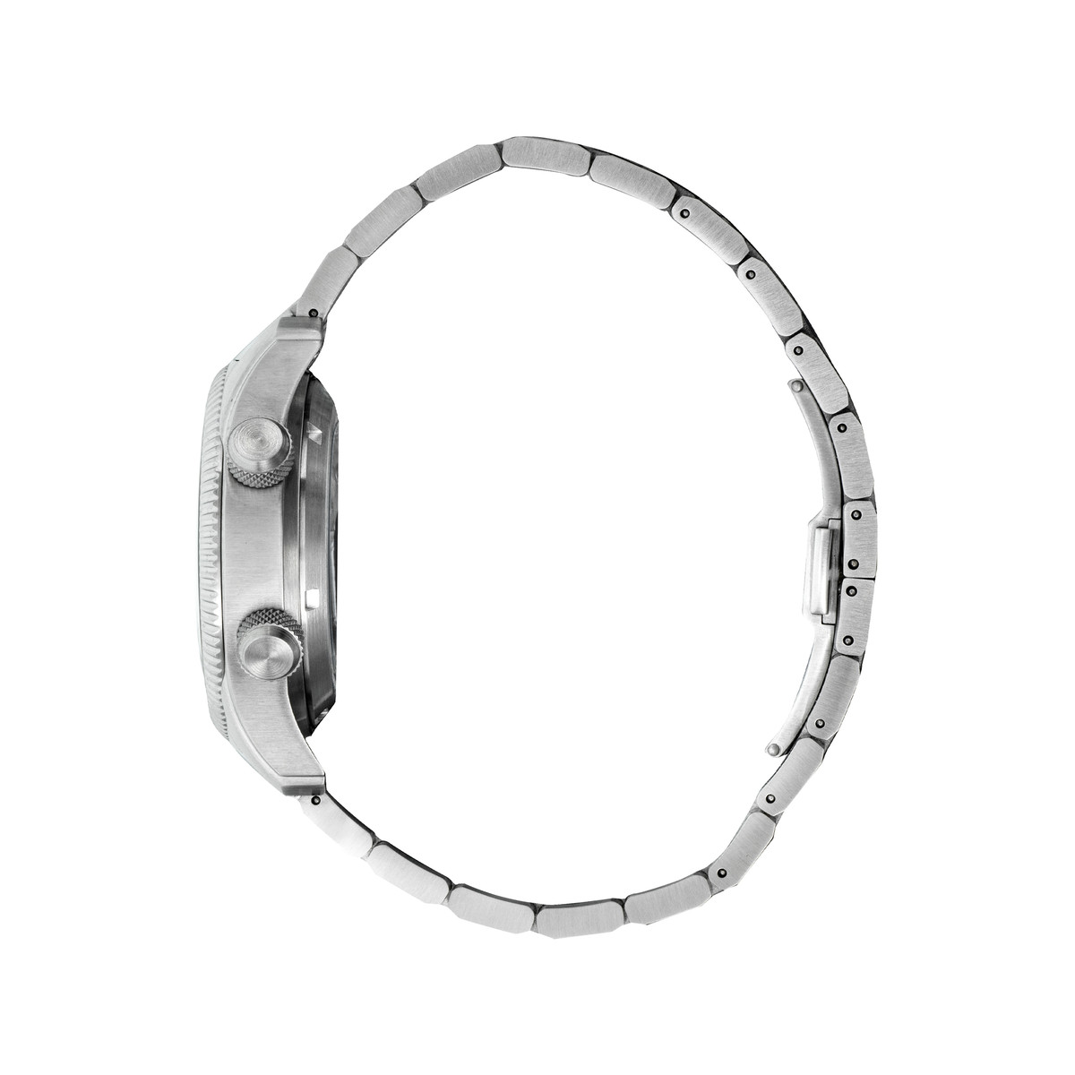 Montre LIP MANUFACTURE type 14 homme automatique, bracelet acier inoxydable argent - vue 2