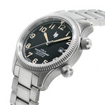 Montre LIP MANUFACTURE type 14 homme automatique, bracelet acier inoxydable argent - vue D2