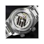 Montre LIP MANUFACTURE type 14 homme automatique, bracelet acier inoxydable argent - vue D4