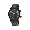 Montre LIP MANUFACTURE type 14 homme automatique, bracelet acier inoxydable noir - vue V1