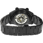 Montre LIP MANUFACTURE type 14 homme automatique, bracelet acier inoxydable noir - vue 3