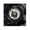 Montre LIP MANUFACTURE type 14 homme automatique, bracelet acier inoxydable noir - vue VD4