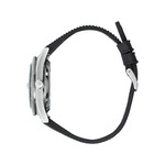 Montre LIP MANUFACTURE nautic 666 mixte automatique, bracelet silicone noir - vue 2