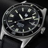 Montre LIP MANUFACTURE nautic 666 mixte automatique, bracelet silicone noir - vue VD1