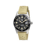 Montre LIP MANUFACTURE nautic 666 mixte automatique, bracelet silicone beige - vue 1