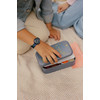 Montre FLIK FLAK x Monbento enfant cadran bleu bracelet pet recycle bleu - vue Vporté 1