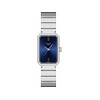 Montre TISSOT SRV femme cadran bleu bracelet acier inoxydable - vue V1
