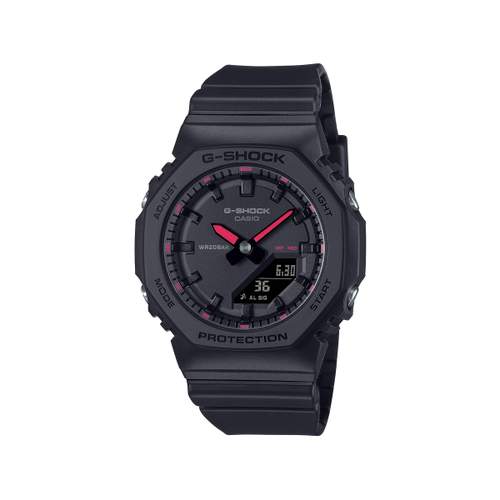 Montre G-SHOCK Série gma-p2100 mixte cadran noir bracelet resine noir boitier résine