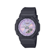 Montre G-SHOCK série gma-p2102 mixte cadran violet bracelet resine noir