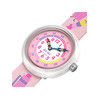 Montre FLIK FLAK Classroom Creations enfant cadran bleu bracelet pet recycle rose - vue V2