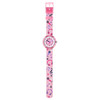 Montre FLIK FLAK Classroom Creations enfant cadran rose bracelet pet recycle rose - vue VD1