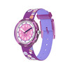 Montre FLIK FLAK Classroom Creations enfant cadran violet bracelet pet recycle violet - vue V1