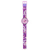 Montre FLIK FLAK Classroom Creations enfant cadran violet bracelet pet recycle violet - vue VD1